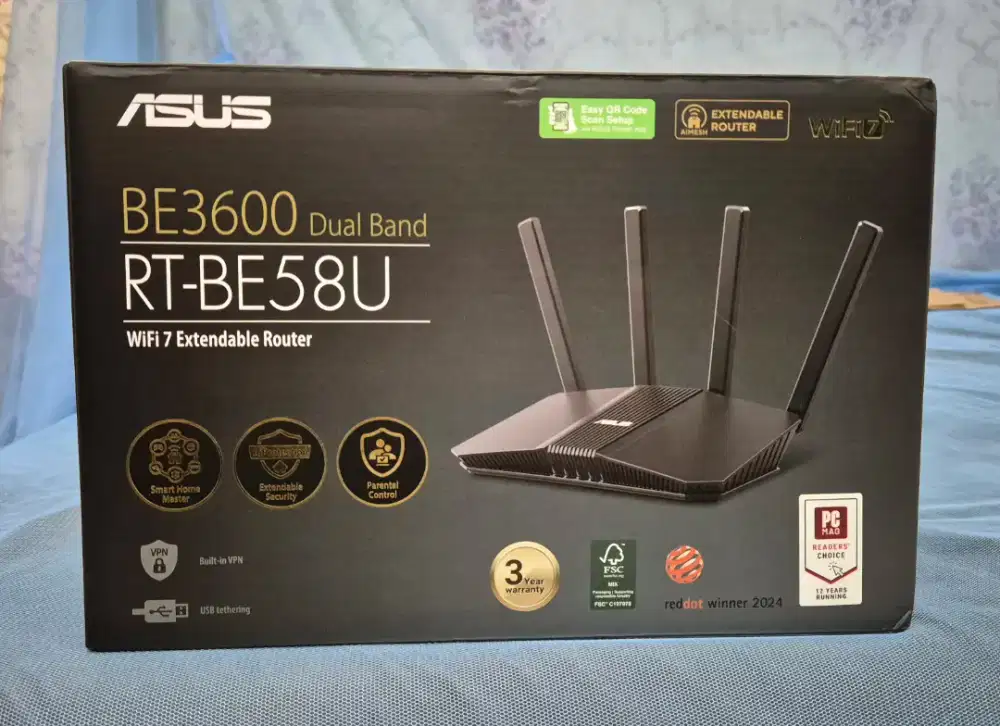 Router Asus RT-BE58U WiFi 7