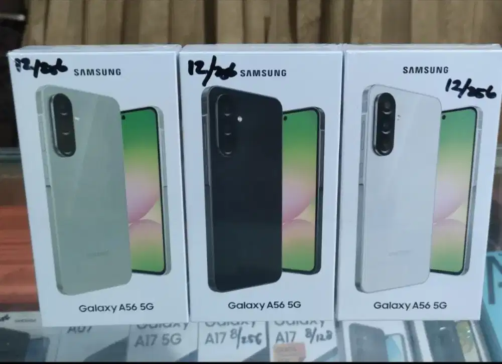 New Samsung Galaxy A56-5G Ram 12/256 GB Garansi Resmi 1 Tahun