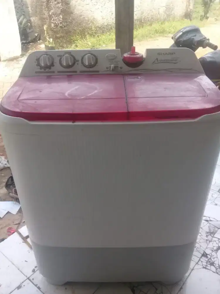 mesin cuci 2 tabung merek Sharp
