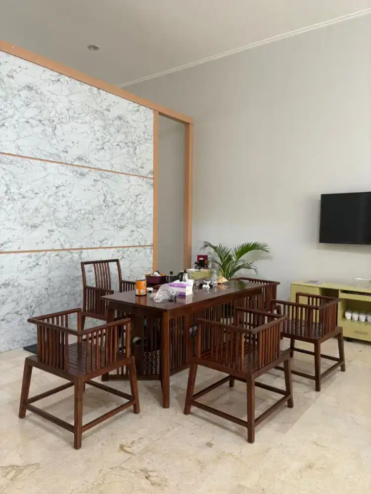 Murah Rumah Golf Island Pik Lantai Marmer