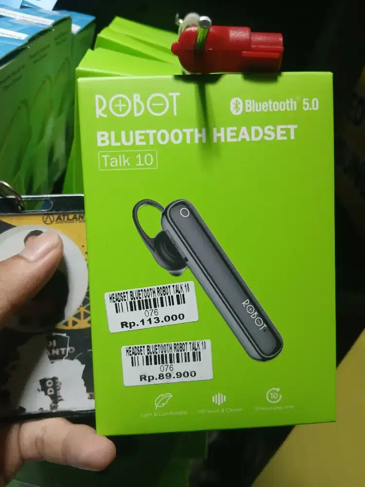 HEADSET BLUETOOTH ROBOT TALK 10
ATLANTIS DAHSYAT
