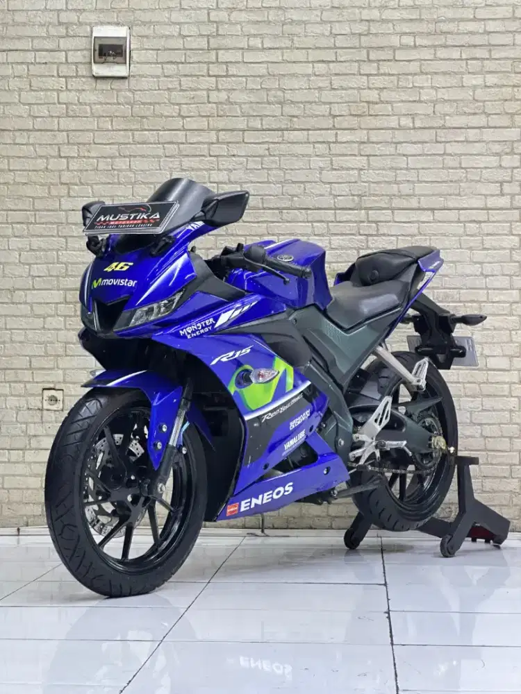 MOTOR SPORT HARGA TERJANGKAU‼️ YAMAHA R15 V3 MOVISTAR 2017 MULUS