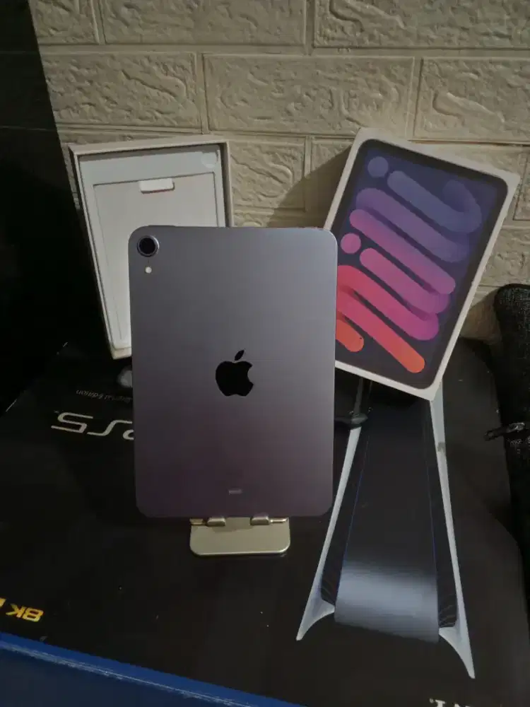 IPAD MINI GEN 6 256GB WIFI PURPLE IBOX LKP BKN BAWAAN NO MINUS BS TT