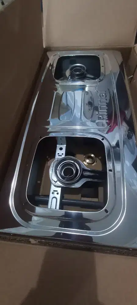 Kompor Gas Rinnai RI-522E – Stainless Steel, Elegan & Tahan Lama
