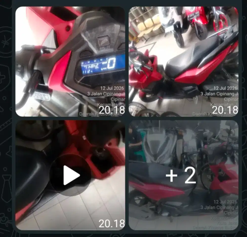 HONDA VARIO 160 CBS 2022 BODY MESIN ISTIMEWA KM 24 RB JRG PAKAI