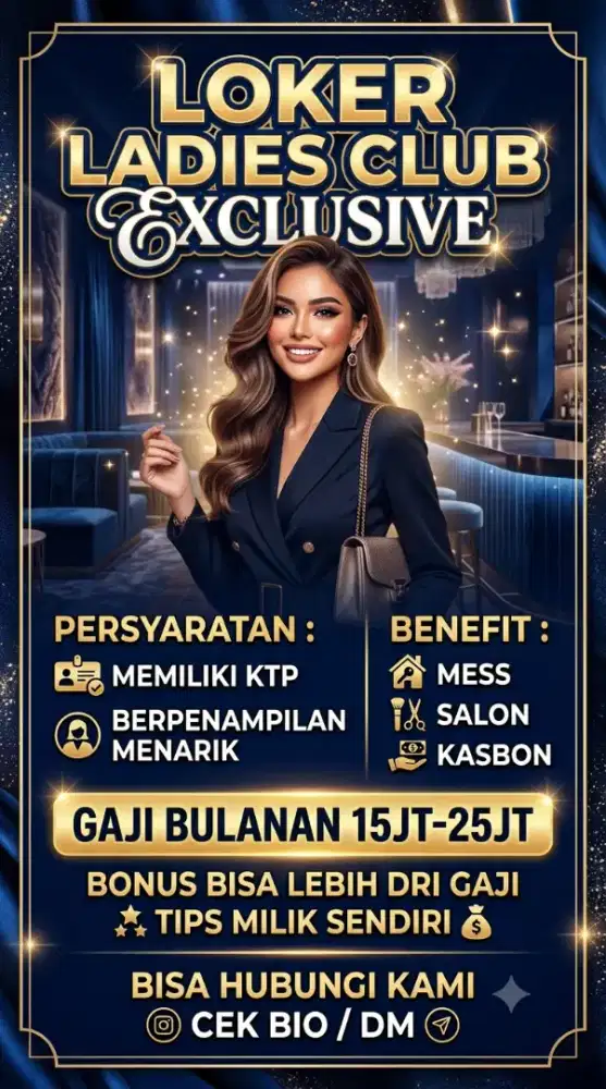LOWONGAN LADIES CLUB & KAROKE