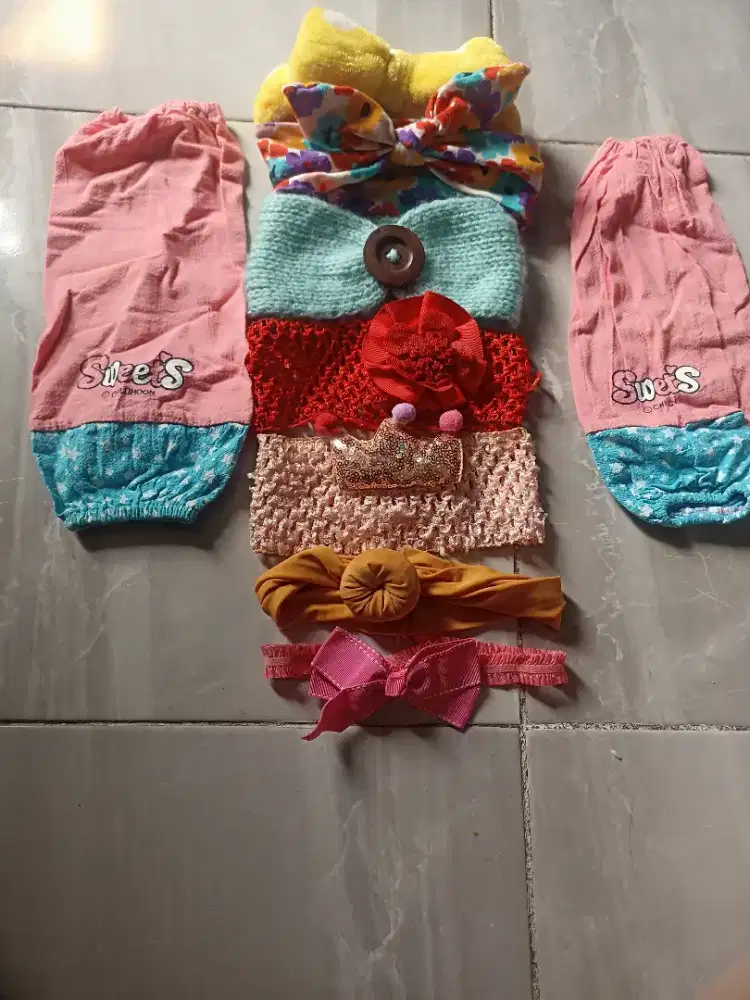 macam macam bando dan topi bayi