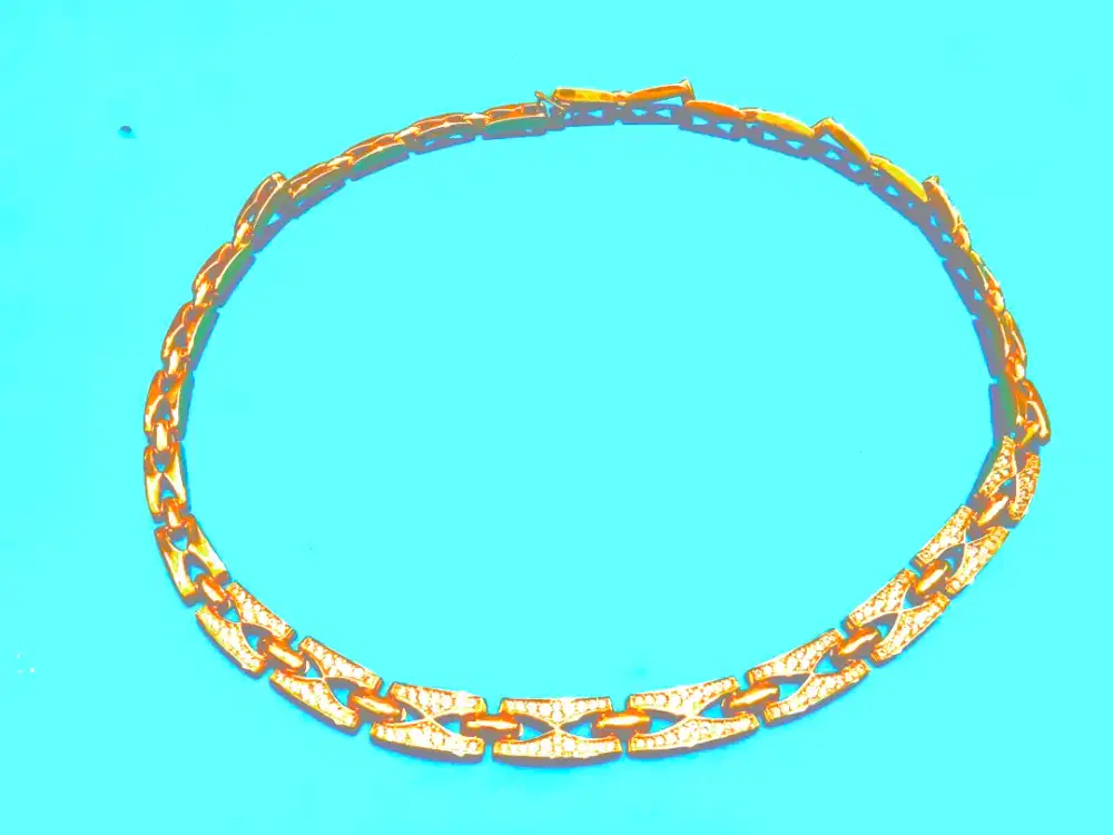 Perhiasan Kalung Emas 24.5 Gram Prelove Koleksi Pribadi