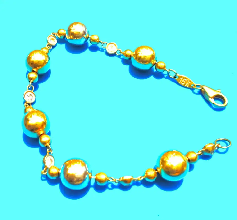 Perhiasan Gelang Emas 7 gram Prelove Koleksi Pribadi