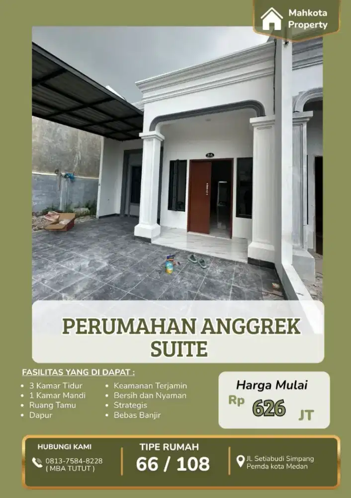 PONDASI TINGKAT, KAMAR 3, JALAN RAPIH NYAMAN