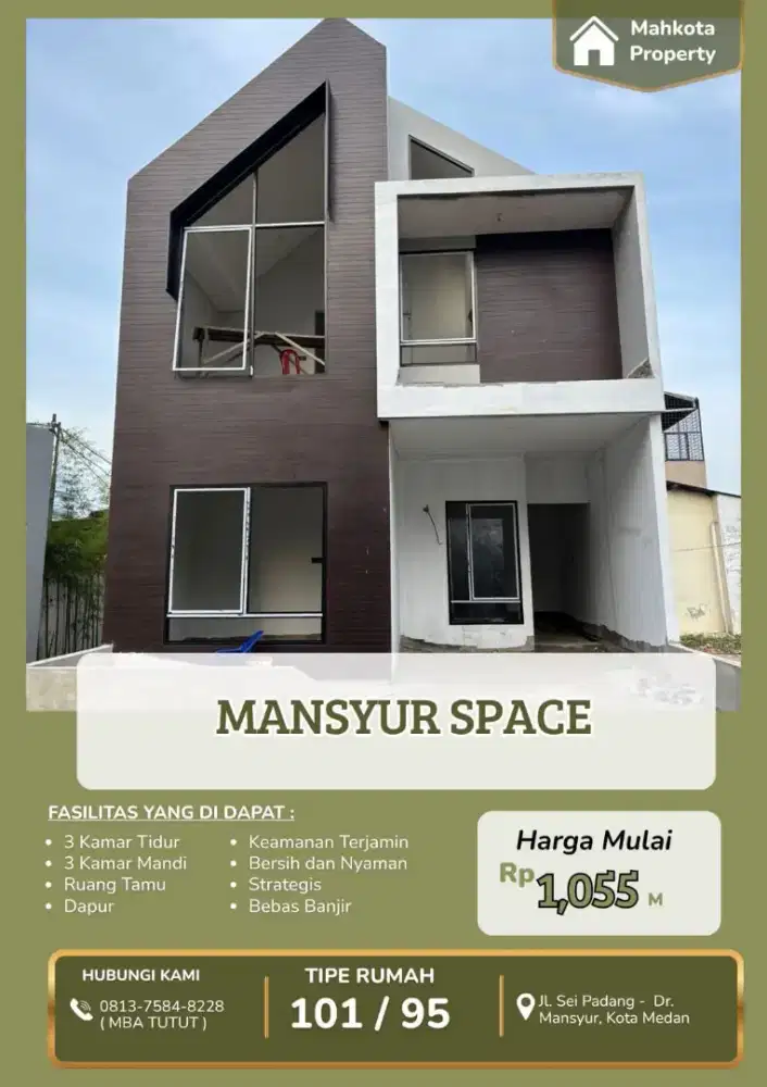 KOMPLEK GEN Z MANSYUR SPACE SEI PADANG