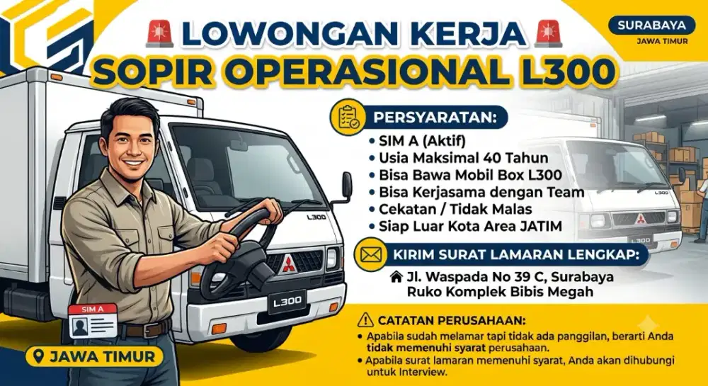 Lowongan sopir box