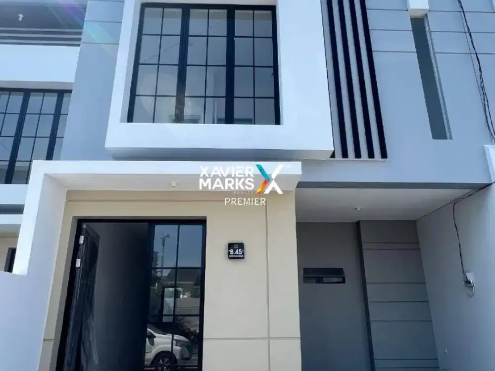 Dijual Rumah Modern 2 Lt di Babatan Surabaya Harga Negotiable