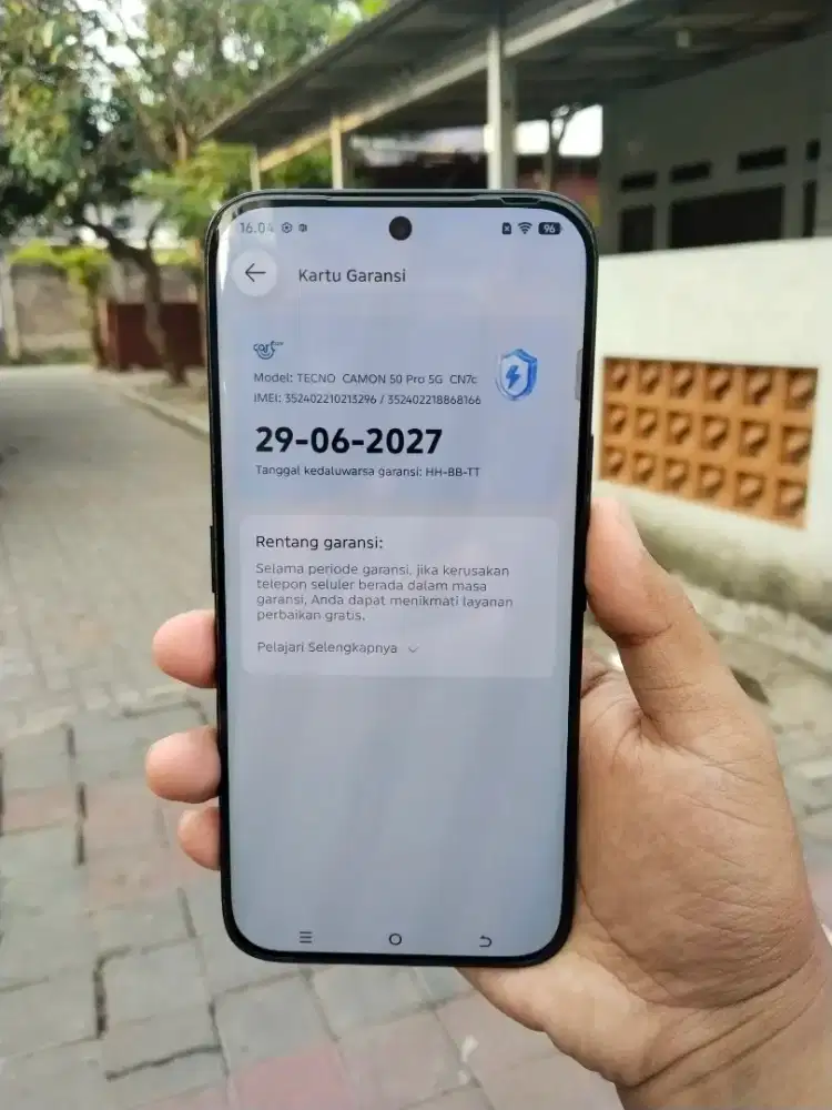 Tecno camon 50 pro 5g fullset 8/256