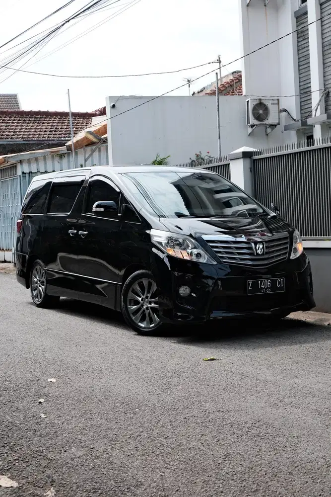 Km106rb Toyota Alphard 2.4 S Audioless 2011 Sunroof !!