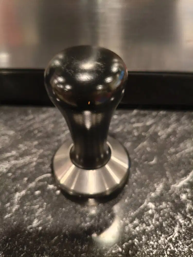 Coffee Tamper / Press Kopi 53mm Ripple Flat