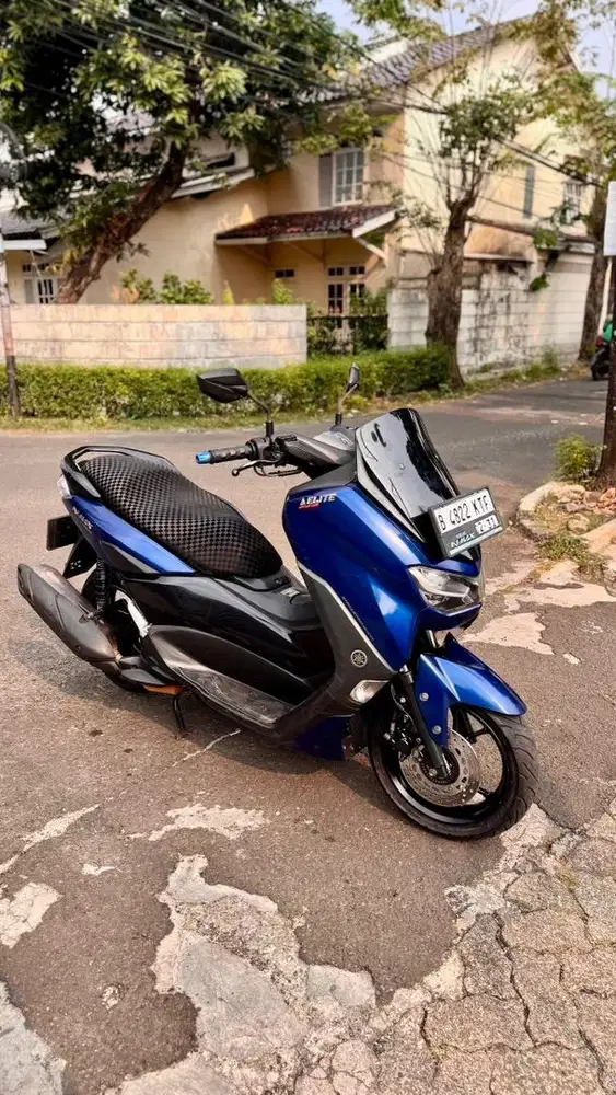 Yamaha Nmax New connected keyless blue matte