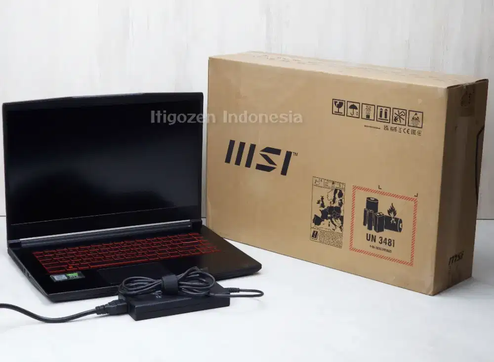 Preloved Gaming Laptop MSI GF65 Thin 10UE-421ID | Intel Core i7-10750H