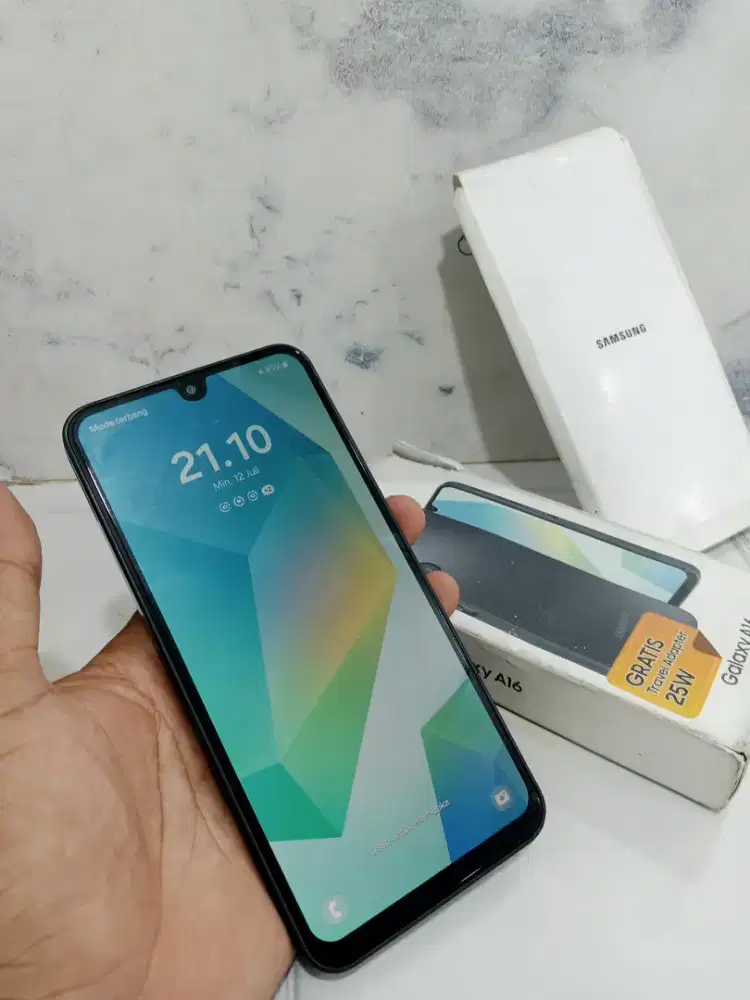 Samsung galaxy A16 ram8/128 lengkap segel mulus