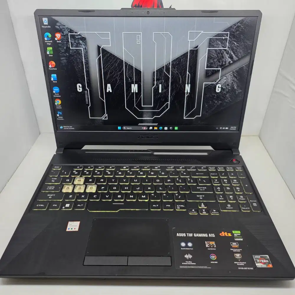 SIAP COD MULUS : Asus TUF A15 16/512 Ryzen 7-7 RTX2050 4GB