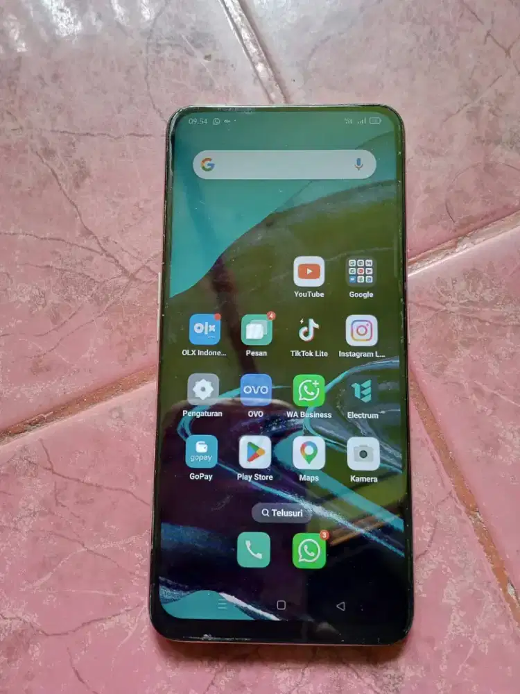 Oppo Reno 2f ram 8/128 normal semua dipakenya
