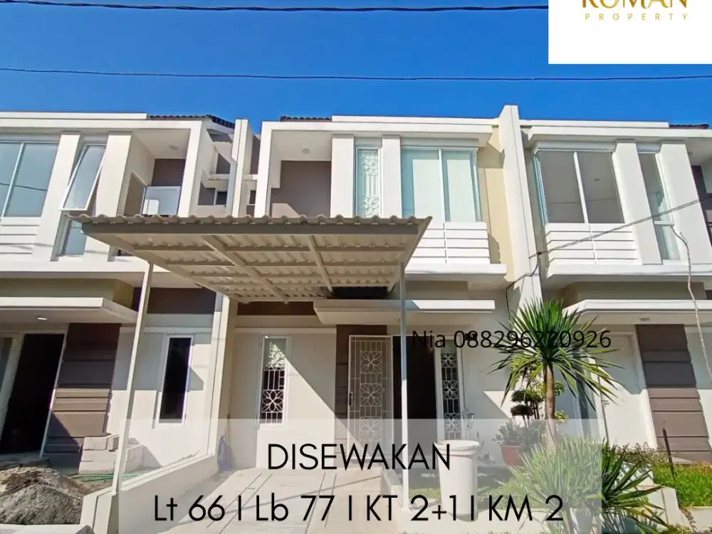 Disewakan rumah semi furnish puri beta 2 siap huni