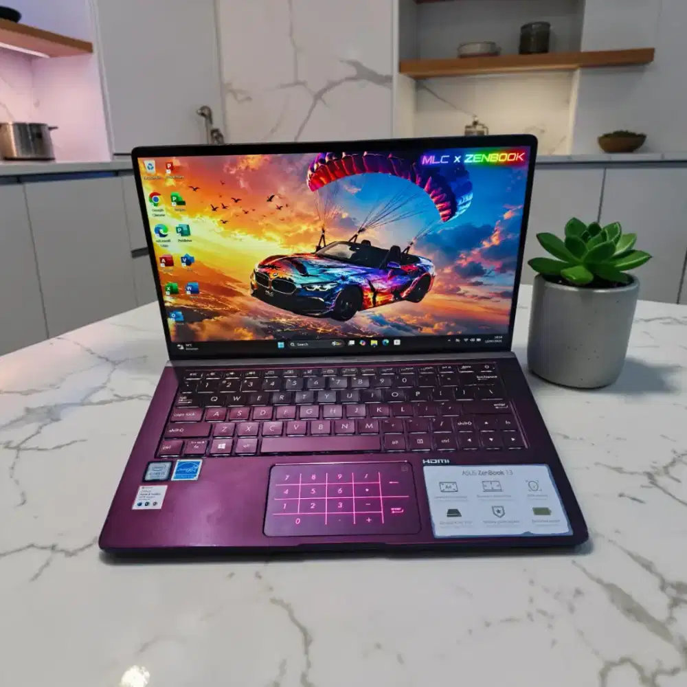 Laptop Asus Zenbook NUMPAD SSD 512Gb RAM 8Gb Body SLIM
