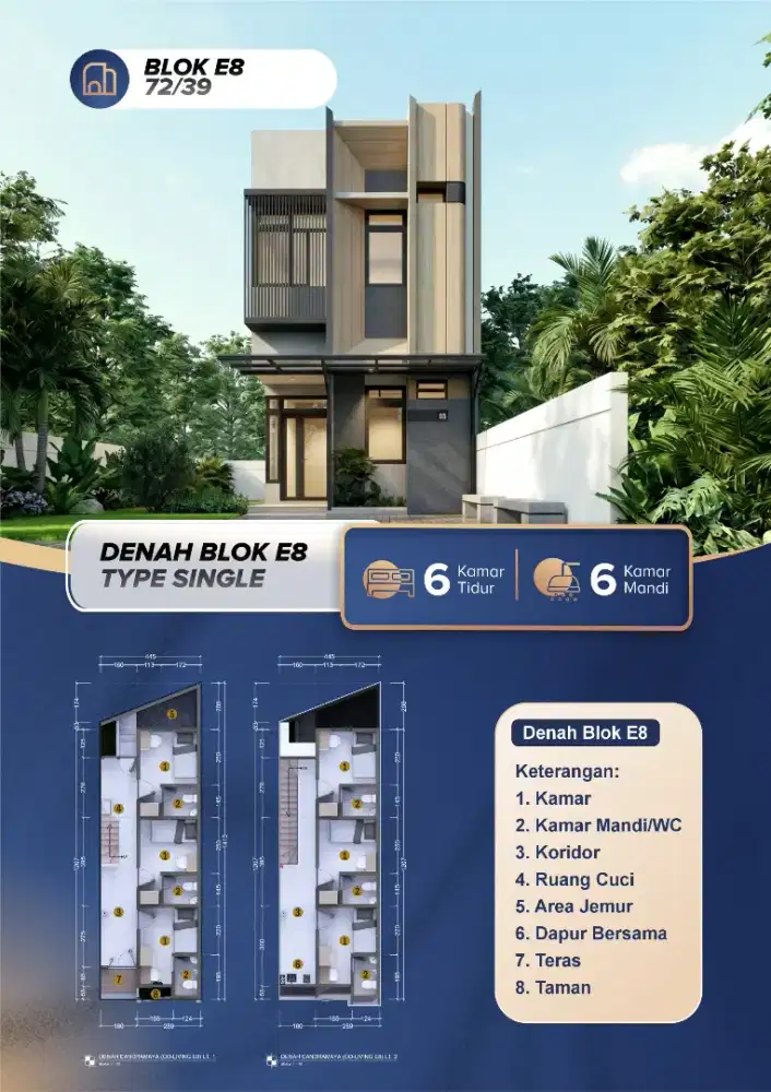 Candramaya Studento - Investasi Rukost 6 Kamar Dekat IPB