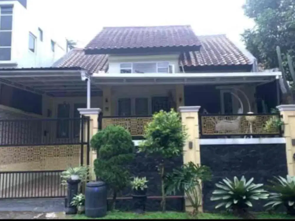 Rumah Asri Di Jalan Bukit Nirwana Raya BNR Semi Furnished Bogor Selatan Hadap Timur