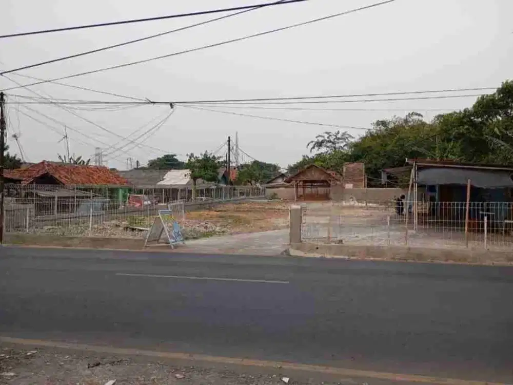 Tanah Bagus siap pakai Jl Raya Perjuangan dekat Summarecon Bekasi