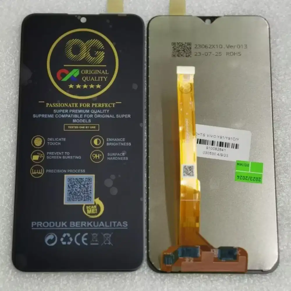 Lcd oppo a3s original plus pasang