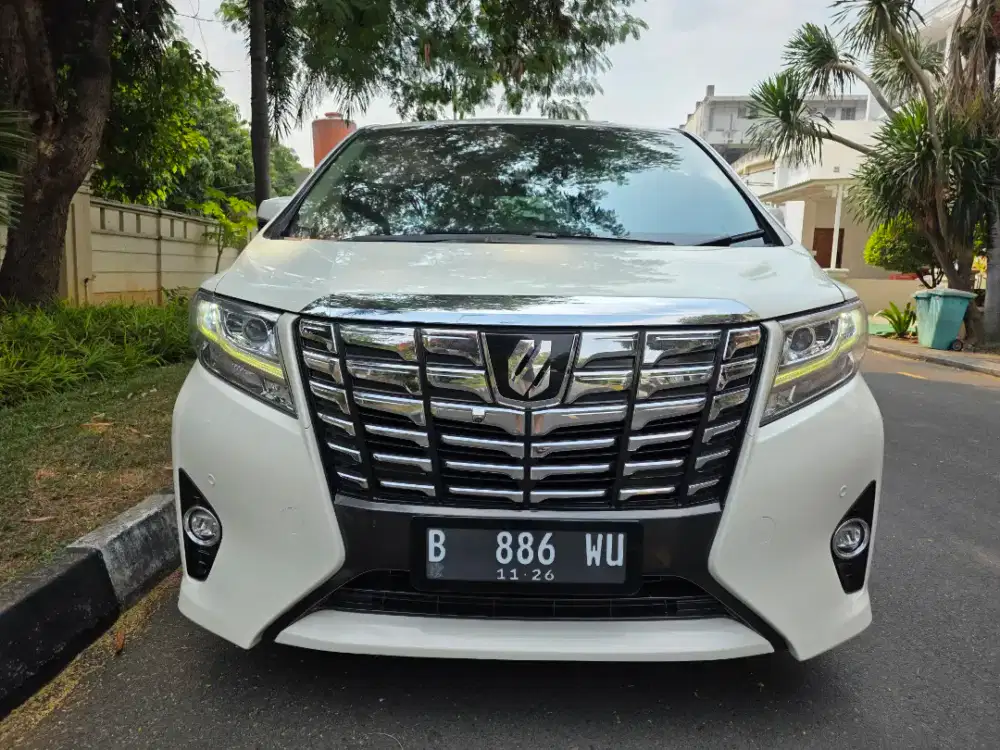 Alphard G ATPM 2017/16 km60rb ori auto2000
