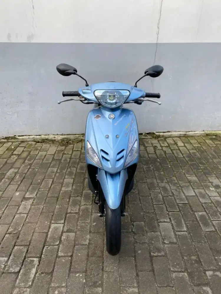 Mio sporty warna biru muda