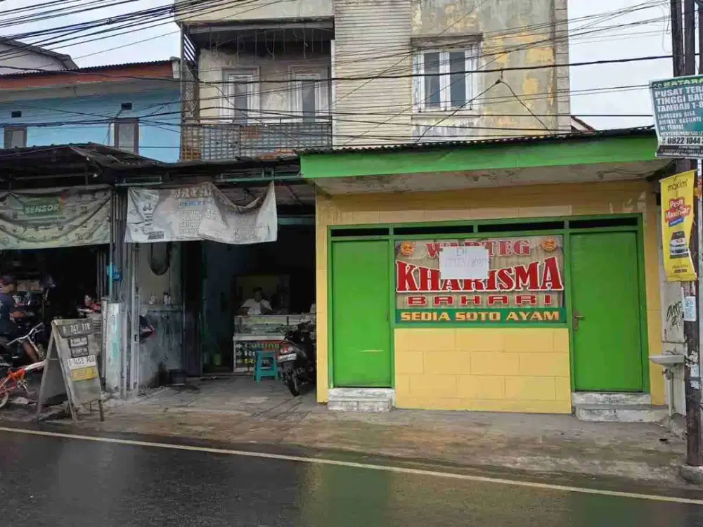 Disewakan Kios ex Warteg Kharisma Bahari di Jalan Ki Hajar Dewantara, Ciputat, Tangerang selatan