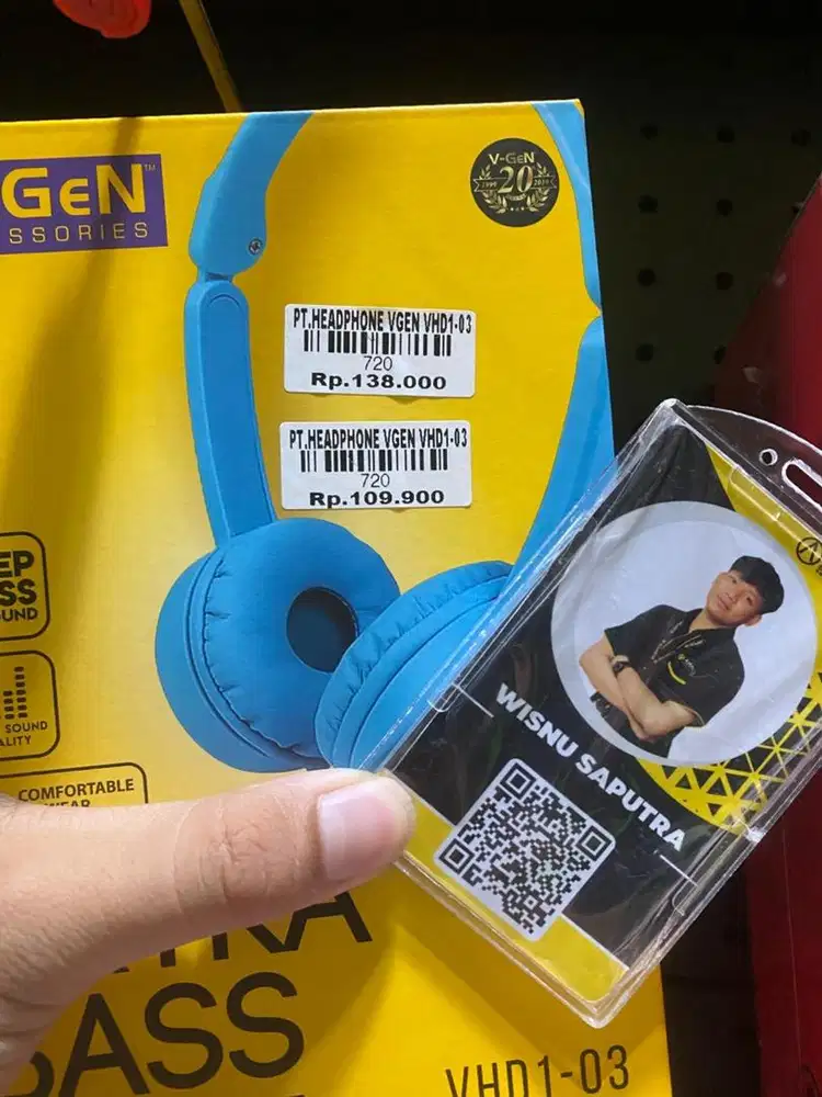 HEADPHONE VGEN VHD1-03|ATLANTIS DAHSYAT