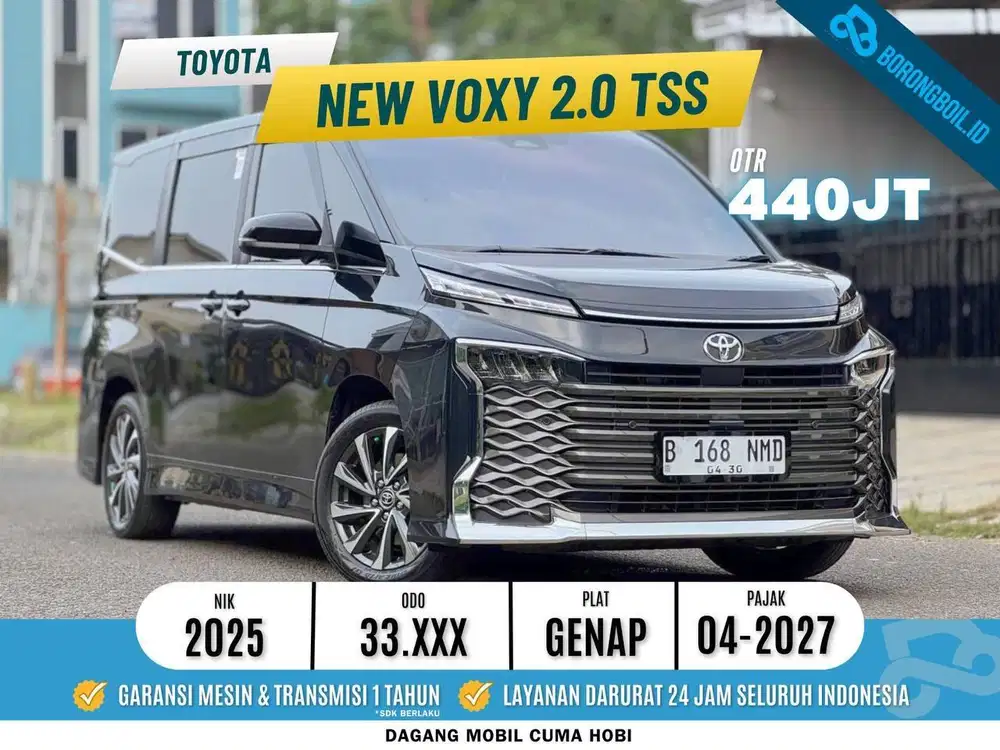 ALL NEW VOXY 2.0 TSS CVT 2025 HITAM LIKE NEW TERMURAH ISTIMEWA