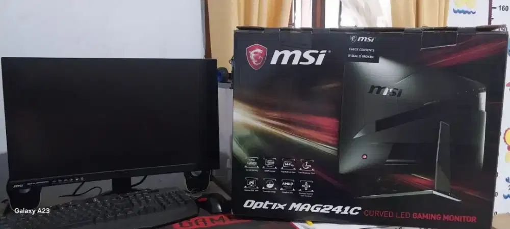 DIJUAL PC GAMING SULTAN FULL SET EDISI BOSEN NGEGAME!!!