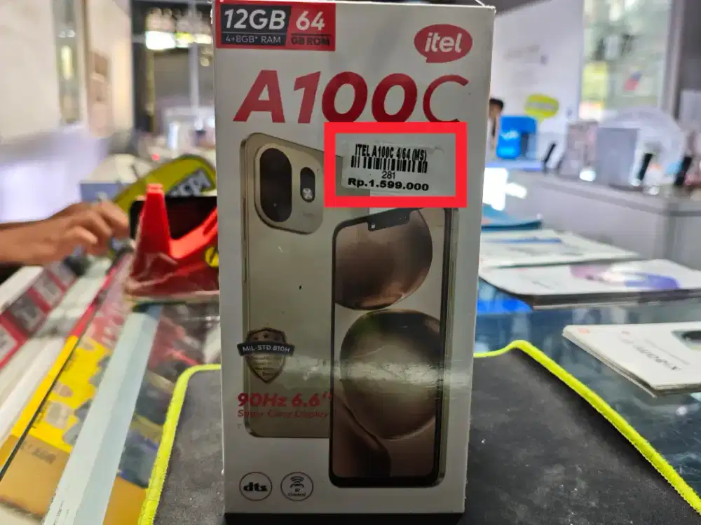 ITEL A100C RAM 4/64GB ATLANTIS DAHSYAT