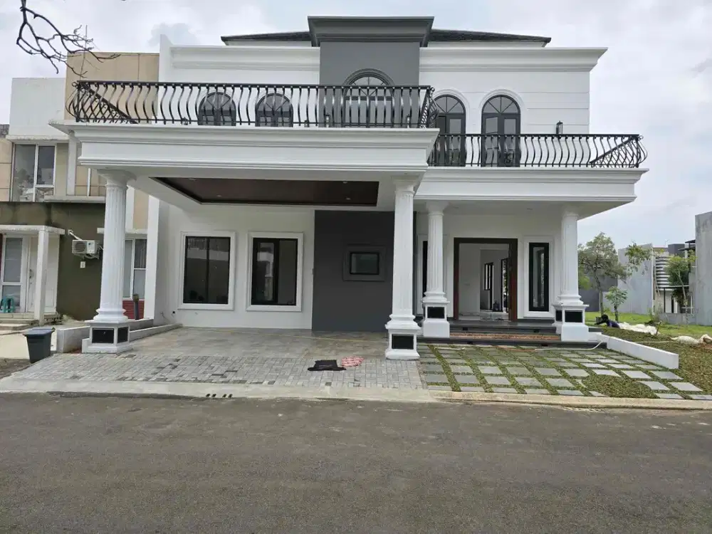 Rumah Baru Huk Taman di Cluster Verdant View The Icon BSD