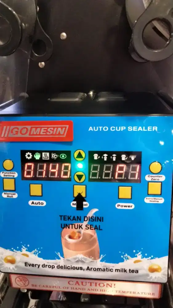 Mesin Cup sealer Automatic - Gomesin