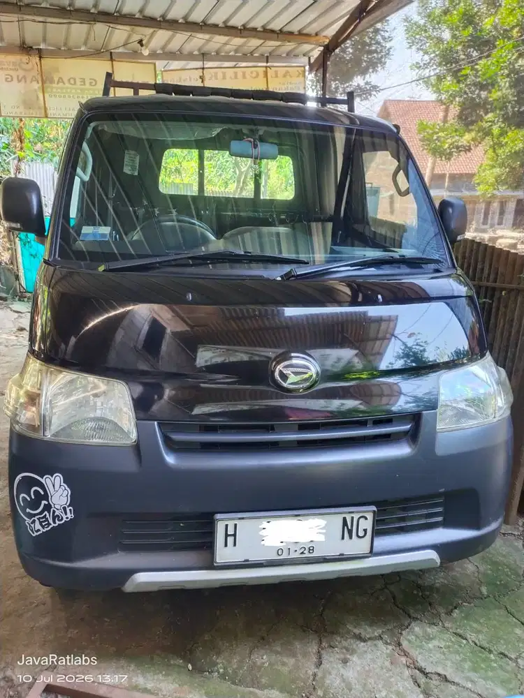 Gran max pickup 1.5 AC PS 2017 hitam original plat H