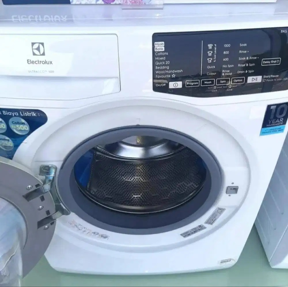 Dijual mesin cuci electrolux kapasitas 8.5kg