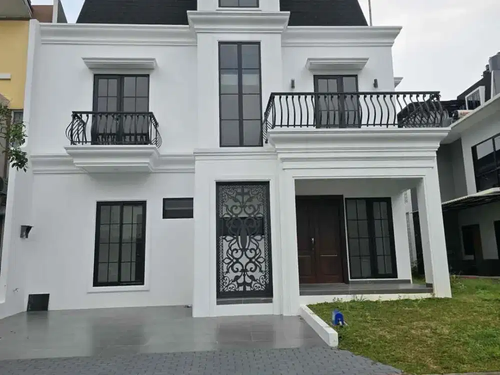 Rumah Baru 3 Lantai Huk Taman di Cluster Cosmo The Icon BSD