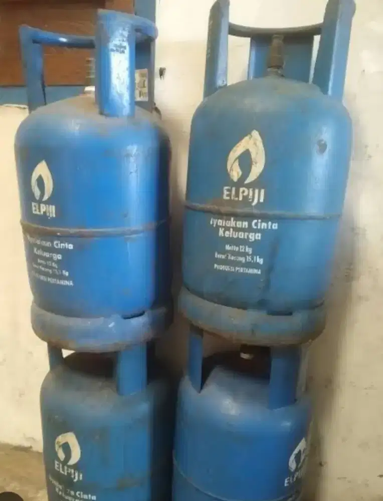 Tabung gas 12 kg bekas dijual