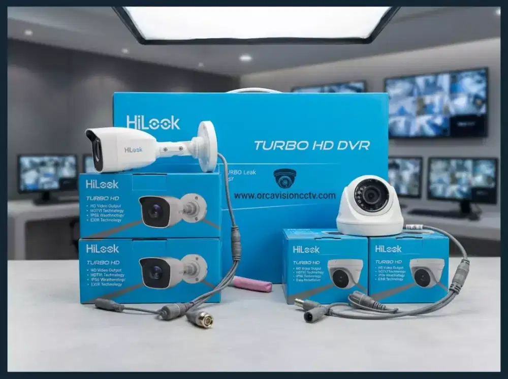 Paket cctv murah hilook full hd jamin jernih gratis pasang