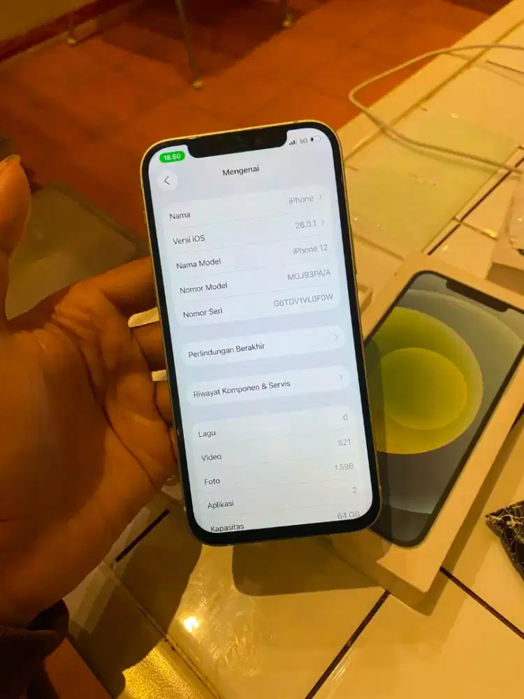 Iphone 12 64gb ibox fulset