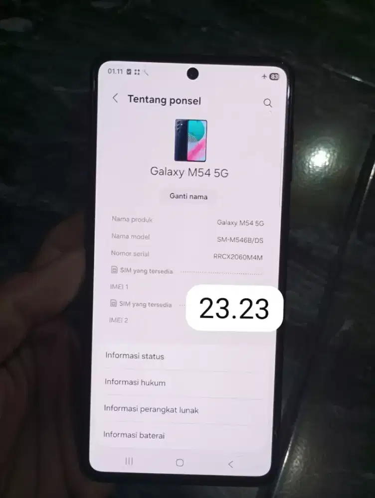 Samsung M54 (5G Full Ori)