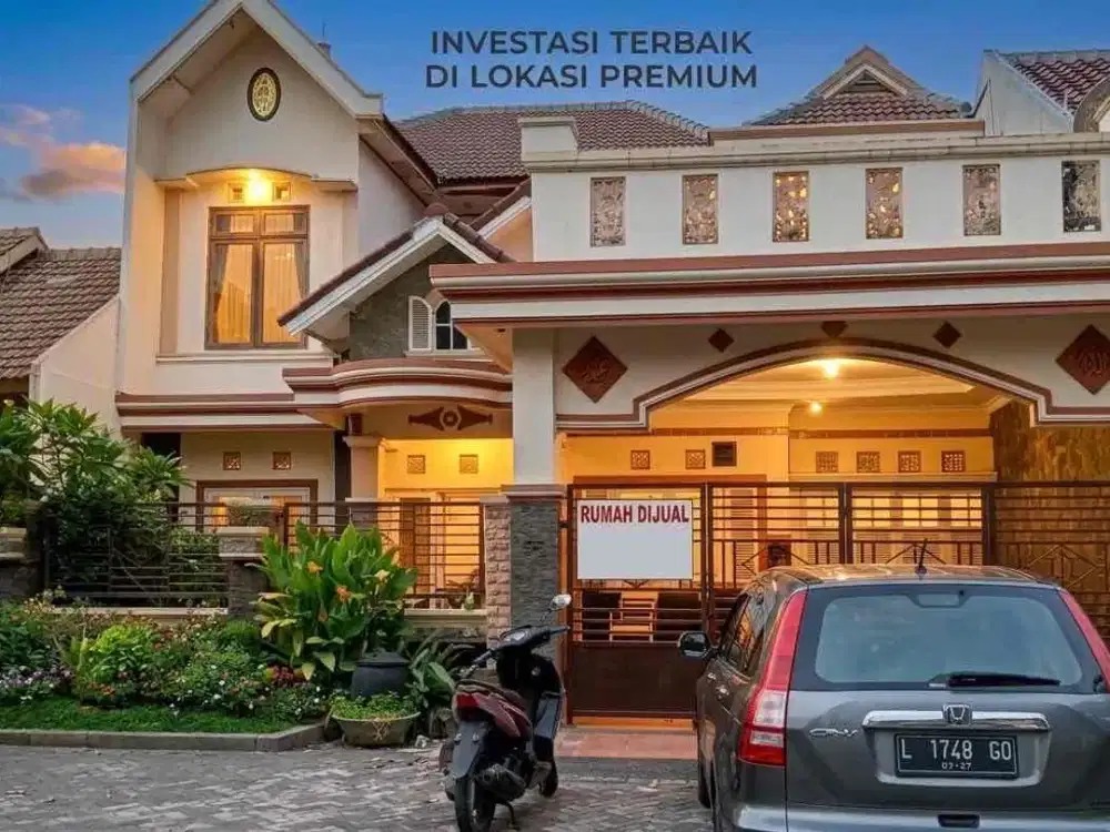 DIJUAL RUMAH IMPIAN KELUARGA BESAR DI DELTASARI BARU WARU SIDOARJO
