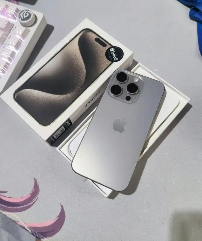 Iphone 15 Pro 128 Ex Blibli/Ori Indo