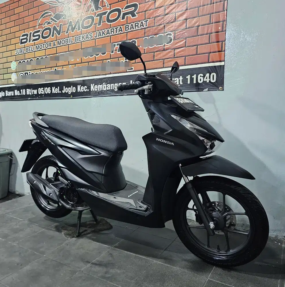 Km 8rb! Sprti baru! HONDA NEW BEAT SMARTKEY DELUXE 2025 PJK ON keylesd
